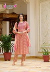 Shanaya Vol 5 By Mystic 9 Rayon Embroidery Kurti With Bottom Dupatta Wholesale Market In Surat
